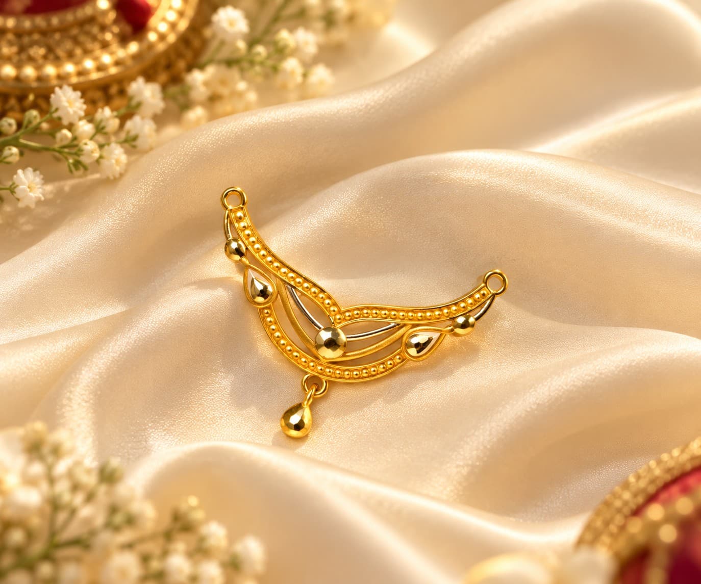 Elegant Gold Locket Design