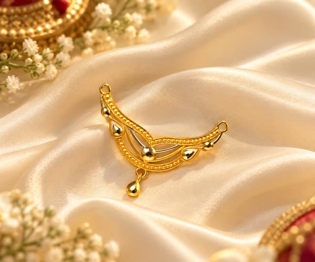 Elegant Gold Locket Design thumbnail 1