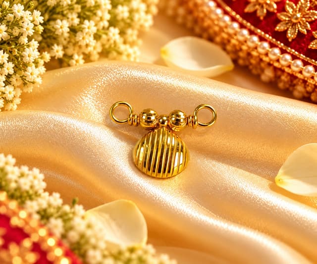 Gold Textured Locket thumbnail 1