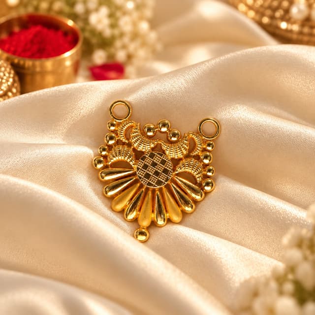 Emerald Traditional Gold Locket thumbnail 1
