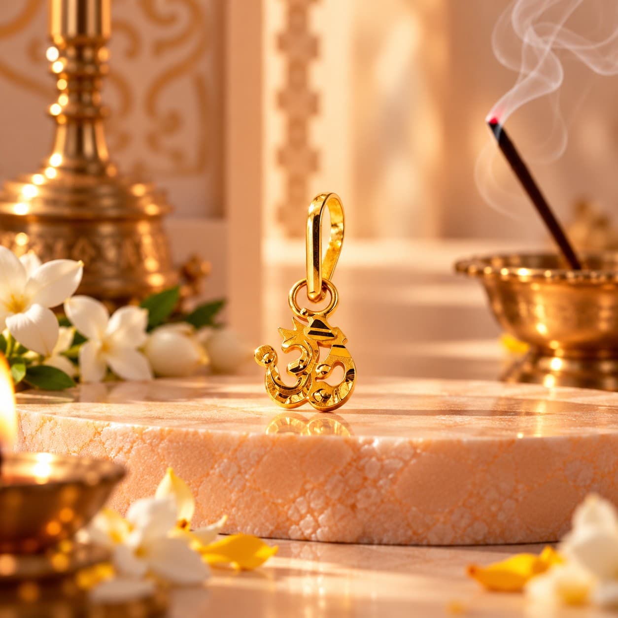 Elegant Om Locket