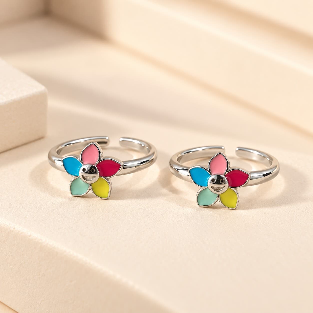 Colorful Floral Bicchiya